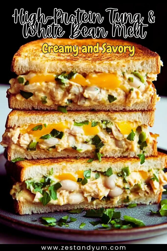 High-Protein Tuna & White Bean Melt