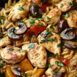 One-Pan Marsala Chicken Orzo for Easy Dinners