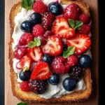 Mascarpone & Berries Toast