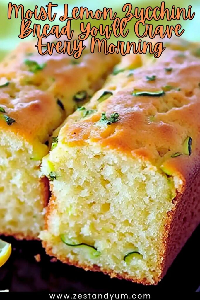 Moist Lemon Zucchini Bread You’ll Crave Every Morning