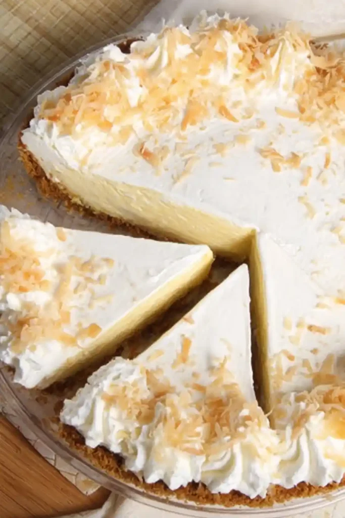 No Bake Coconut Cream Pie