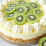 No-Bake Kiwi Cheesecake