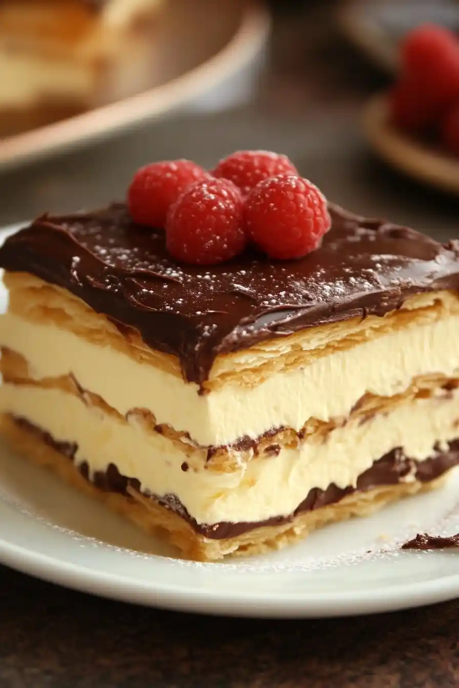 No-Bake Chocolate Eclair Dessert