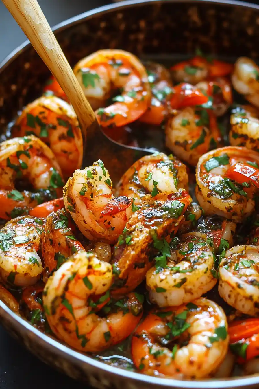 Pan Seared Chimichurri Shrimp