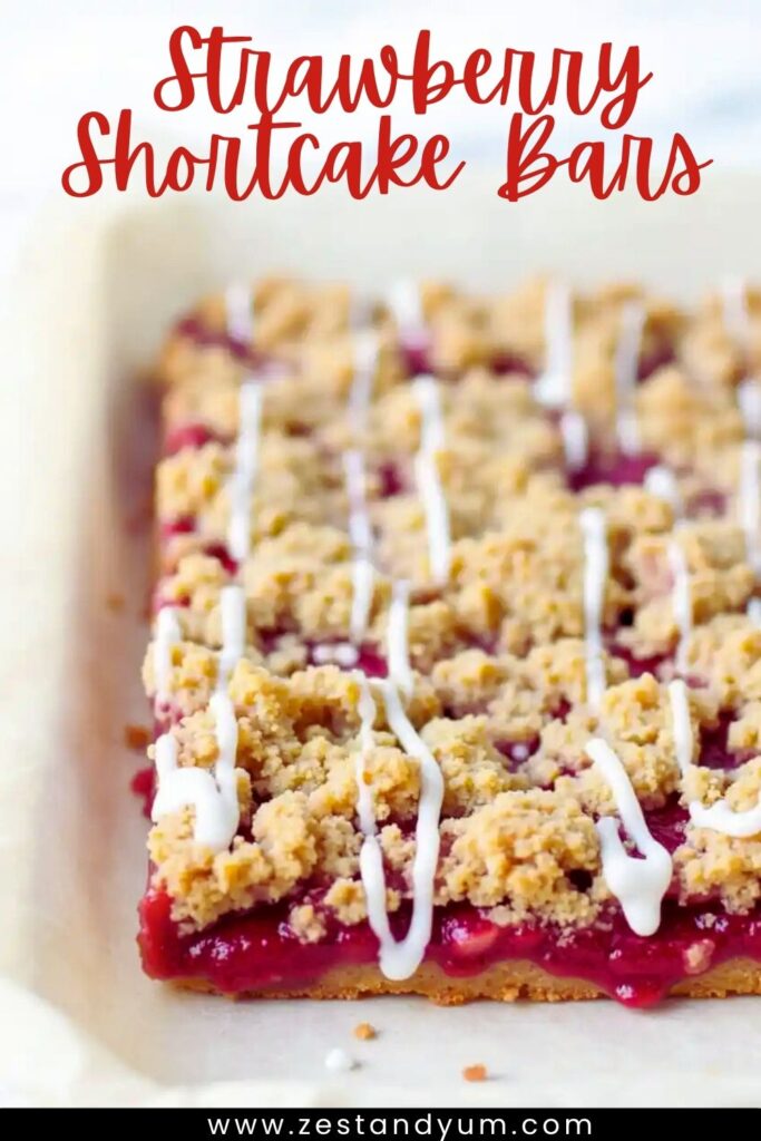 Strawberry Shortcake Bars 