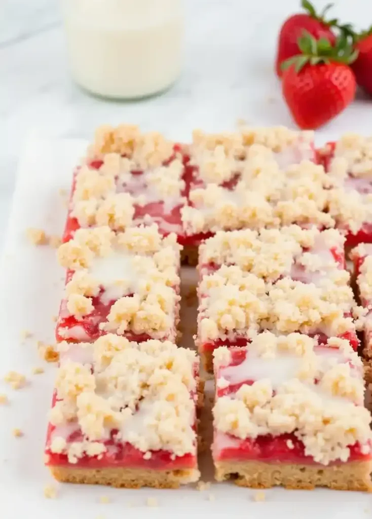 Strawberry Shortcake Bars