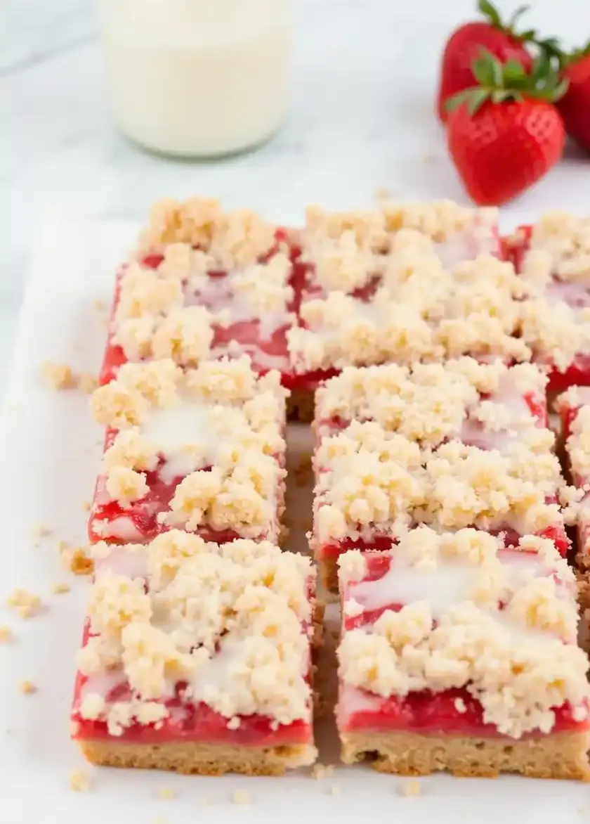 Strawberry Shortcake Bars
