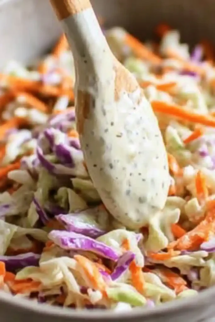 Vinaigrette dressing for coleslaw