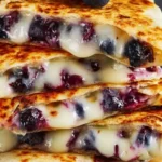 Blueberry Breakfast Quesadillas