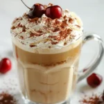 Cherry Vanilla Tea Latte