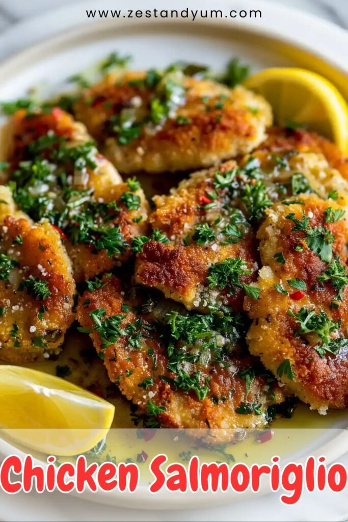 Chicken Salmoriglio