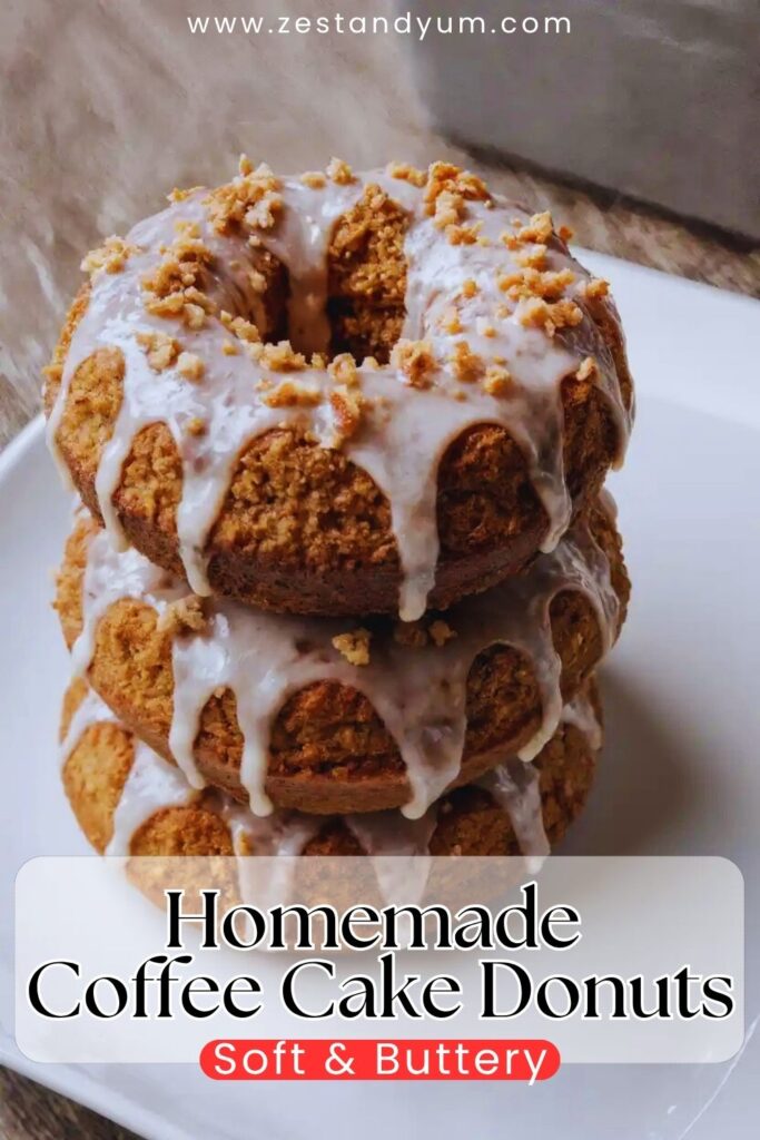 Homemade Coffee Cake Donuts