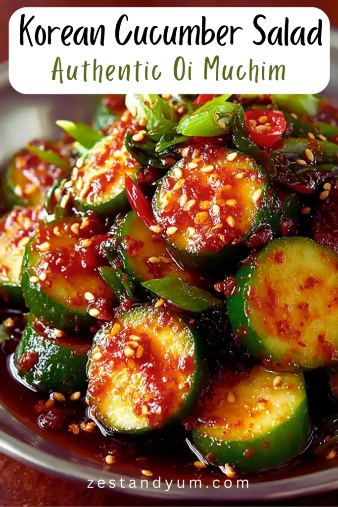 Korean Cucumber Salad