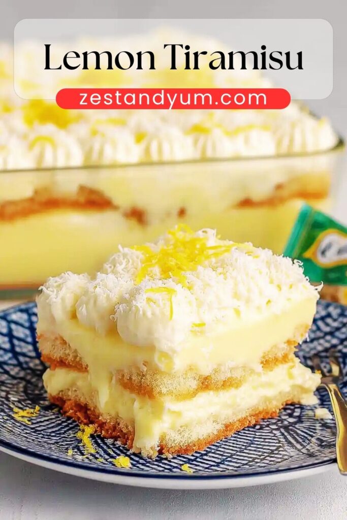 Lemon Tiramisu