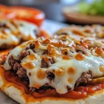Old School Pizza Burgers