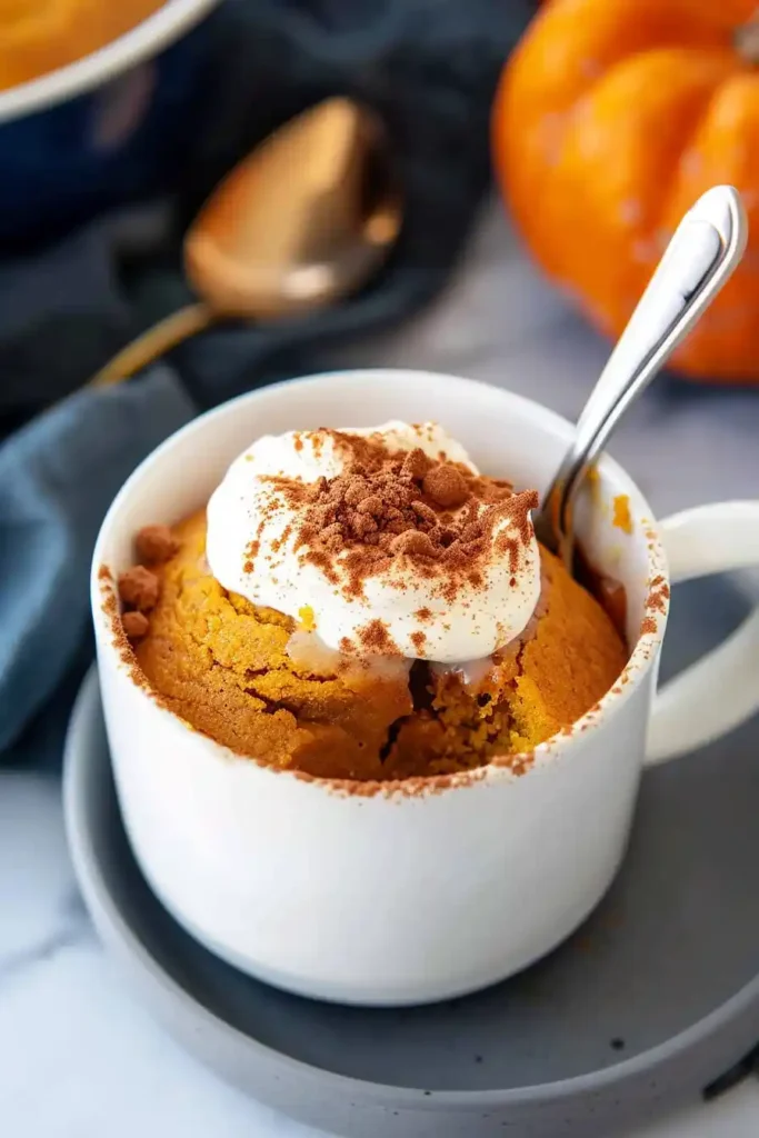 Pumpkin Mug Cake