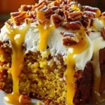 Pumpkin Spice Cake with Cream Cheese Frosting