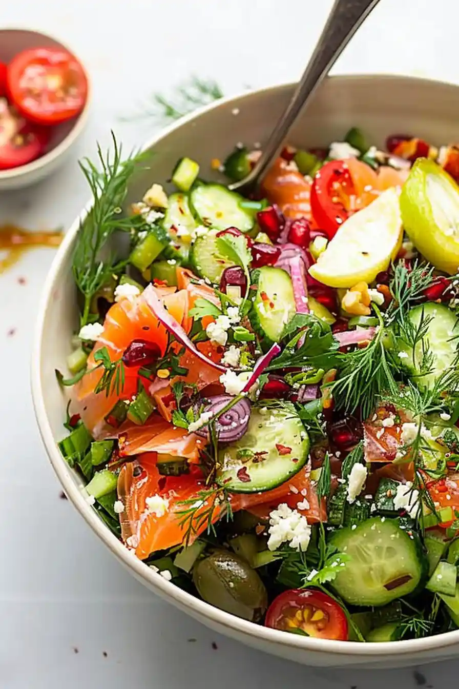 Smoked Salmon Salad