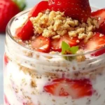 Strawberry Cheesecake Overnight Oats