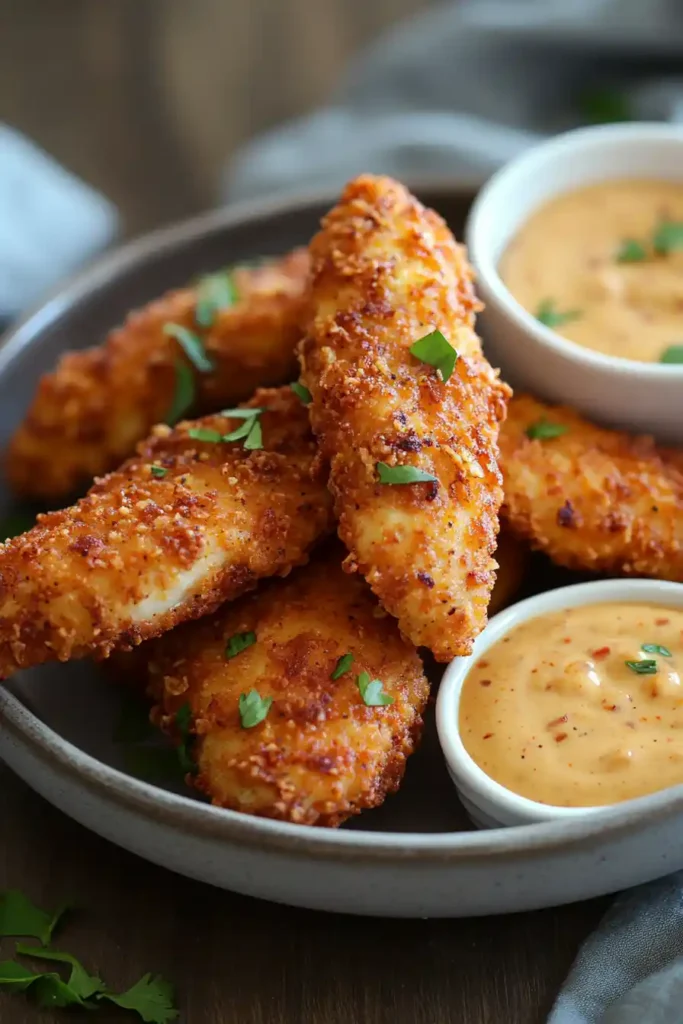 chicken tenders with Spicy Mayo