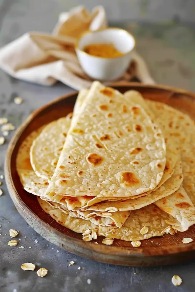 3-Ingredient Oat Tortillas
