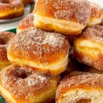 Apple Cider Hawaiian Roll Donuts