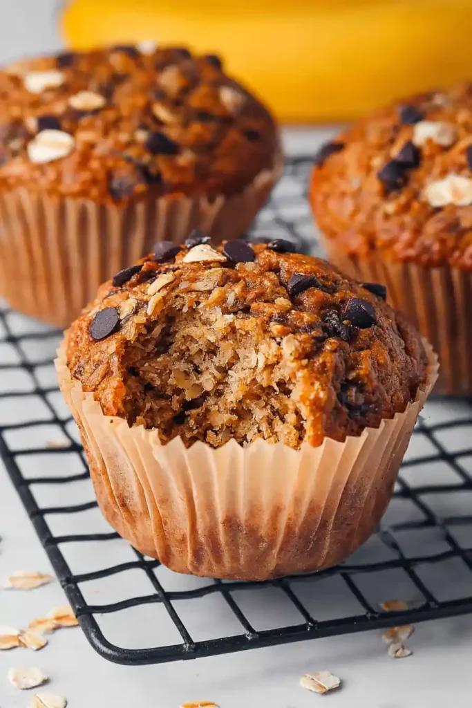 Banana Oatmeal Muffins