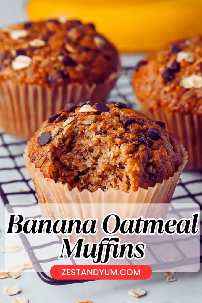 Banana Oatmeal Muffins