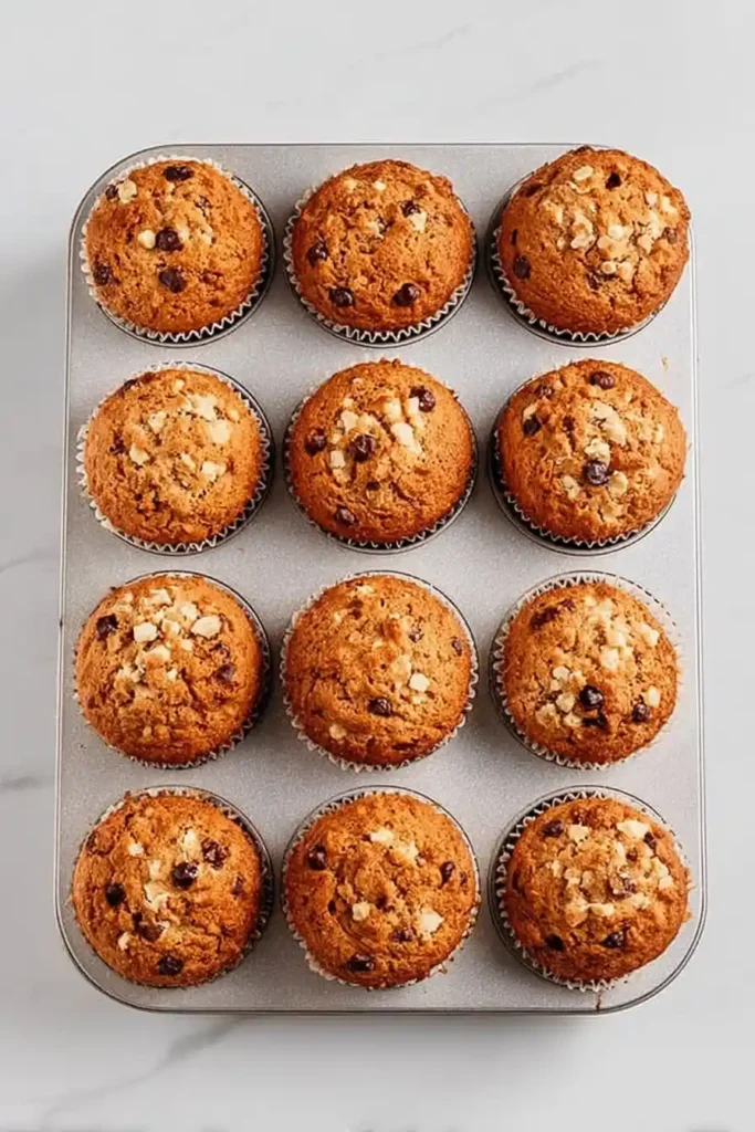 Banana Oatmeal Muffins
