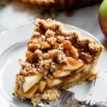 Caramel Apple Cheesecake Pie