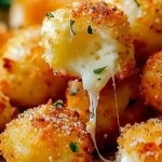 Cheesy Parmesan Mozzarella Bites