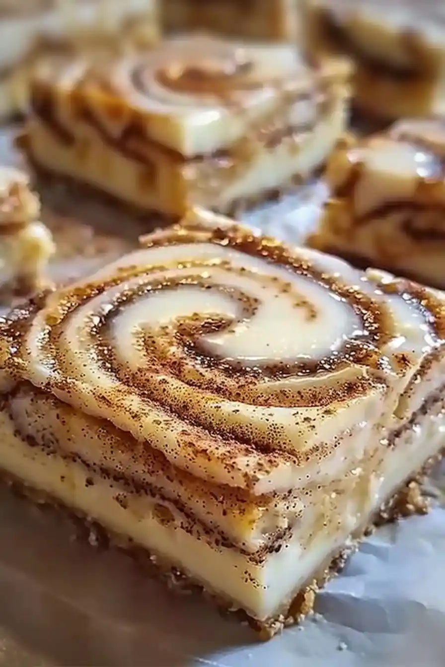 Cinnamon Roll Bliss Bars