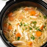 Crockpot Chicken Noodle Soup