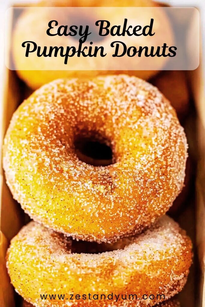 Easy Baked Pumpkin Donuts