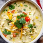 Instant Pot Enchilada Chicken Soup