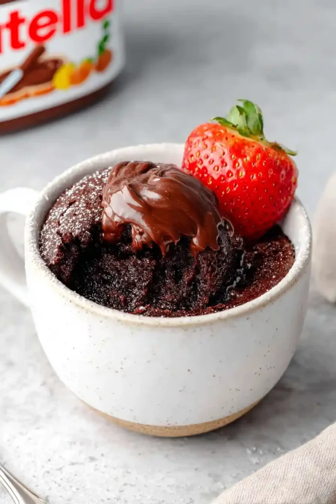 Nutella Mug Cake