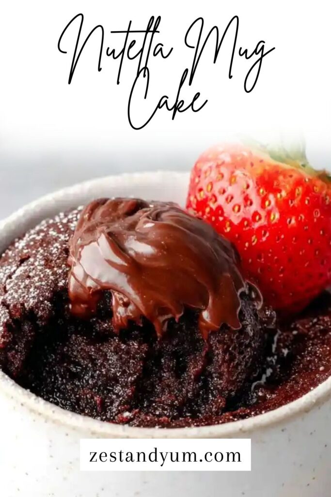 Nutella Mug Cake
