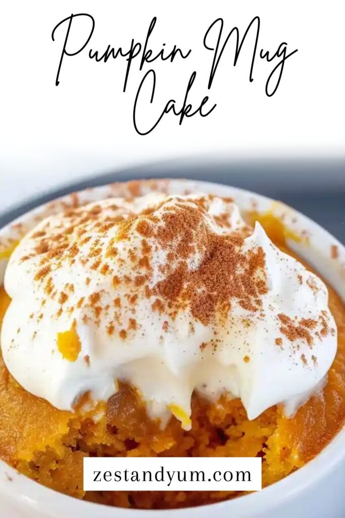 Pumpkin Mug Cake