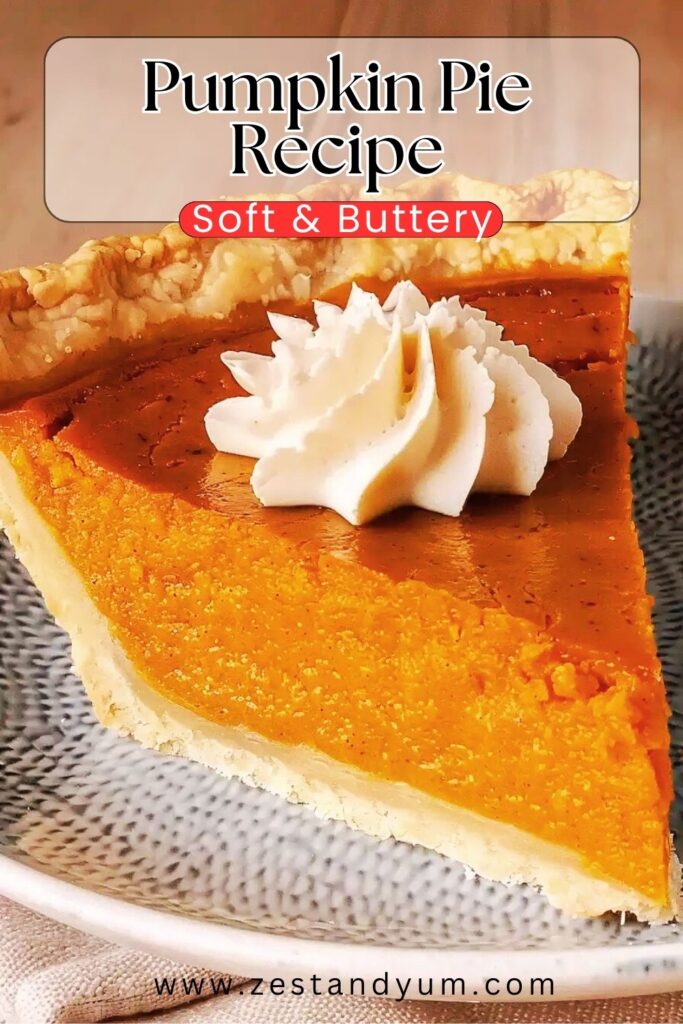 Pumpkin Pie Recipe
