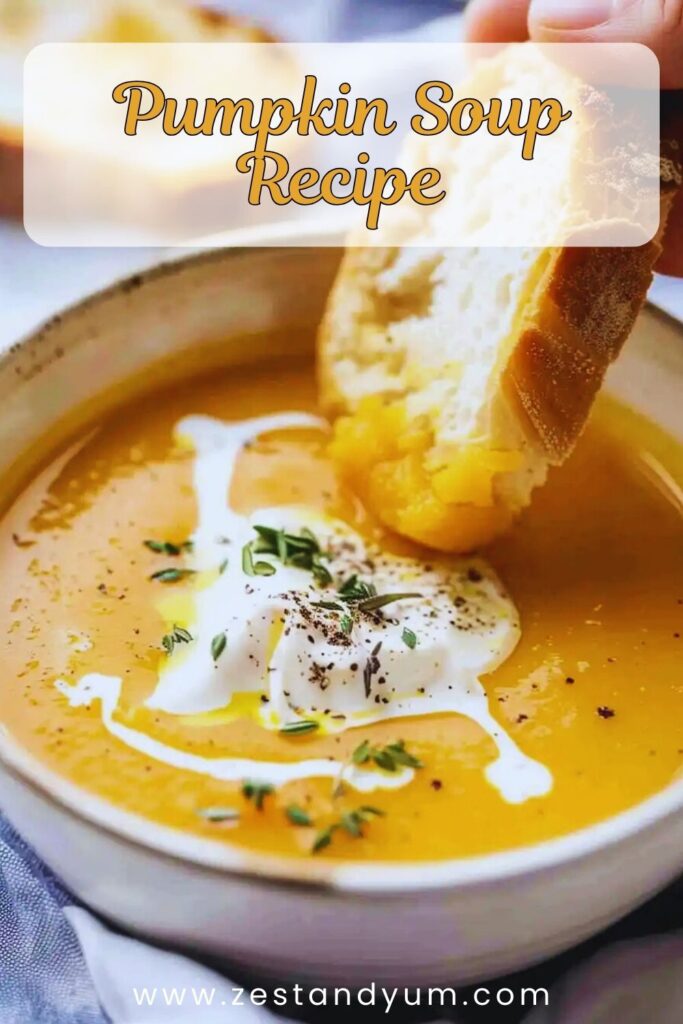 Pumpkin Soup Recipe
