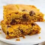 Pumpkin blondies
