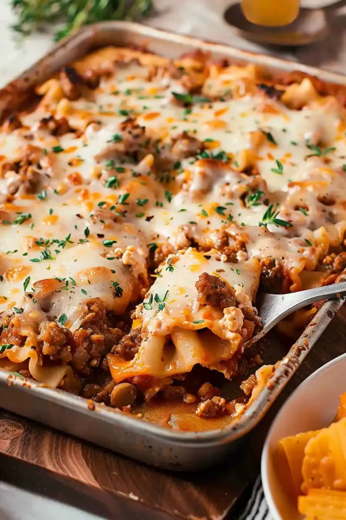 Sheet Pan Lasagna