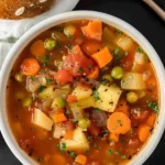Slow Cooker Vegetable Soup
