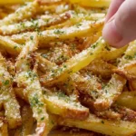 Air Fryer Garlic Parmesan French Fries