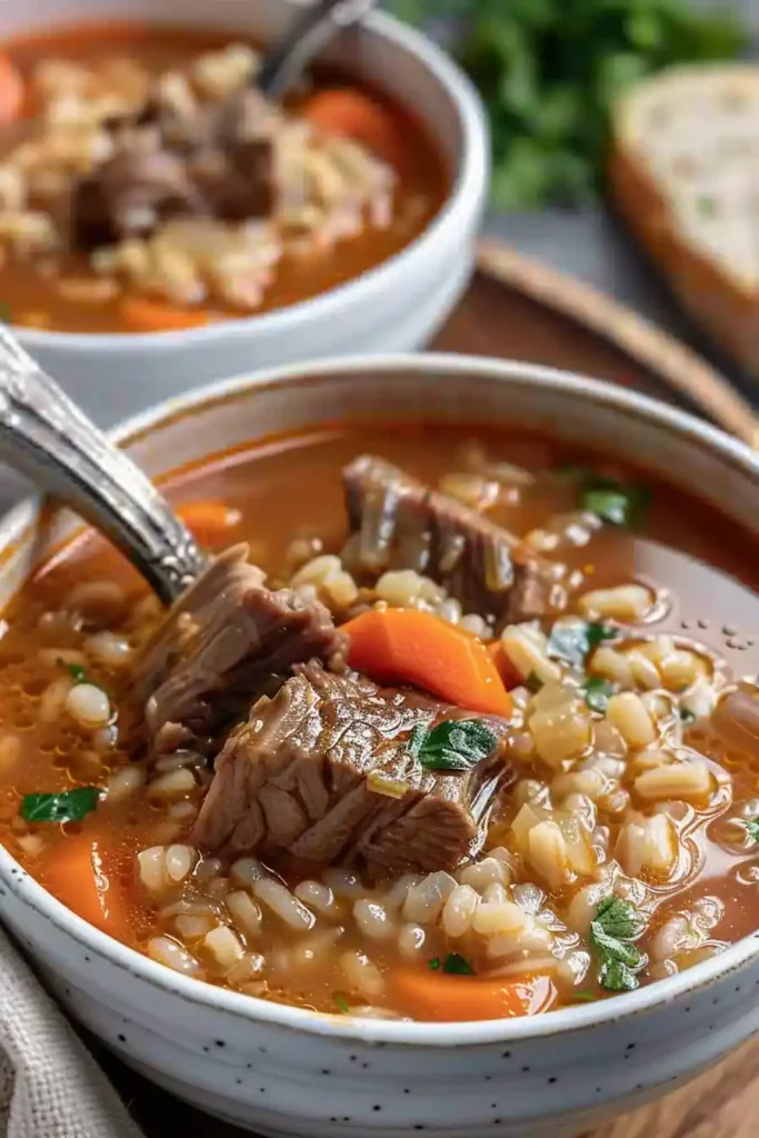 Beef Barley Soup