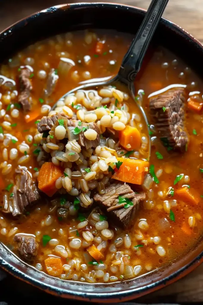 Beef Barley Soup