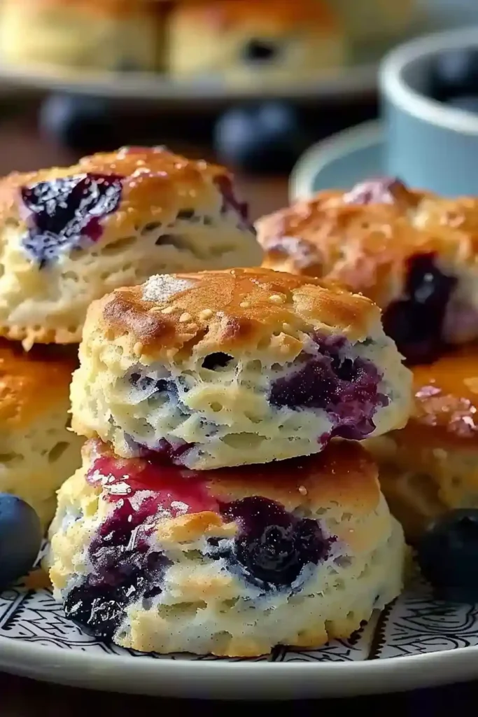 Blueberry Biscuits
