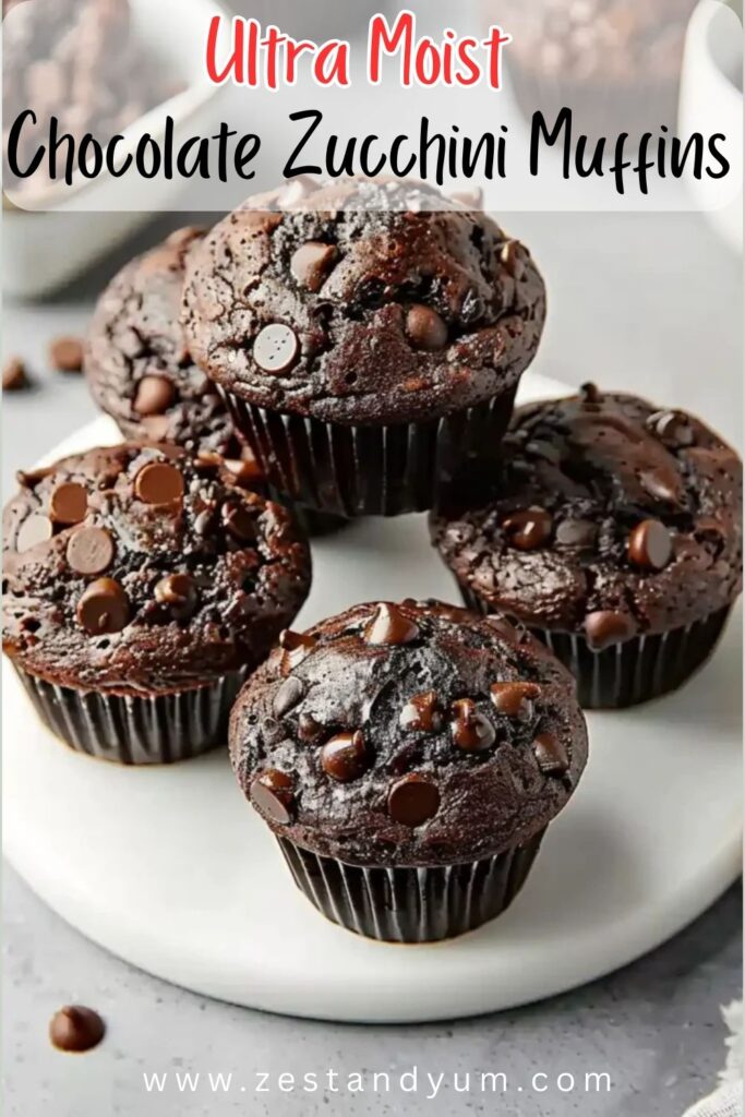 Chocolate Zucchini Muffins