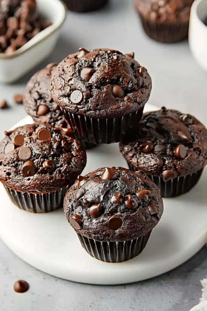 Chocolate Zucchini Muffins Recipe