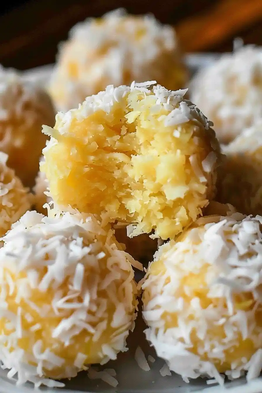Pineapple Coconut Balls